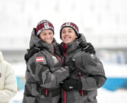 Bronze für Johannes Lamparter (AUT) und Stefan Rettenegger (AUT), (l-r)