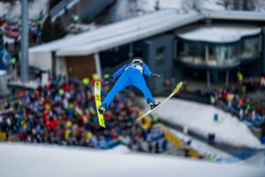 Julian Schmid (GER) bei den Olympischen Spielen 2026 in Predazzo