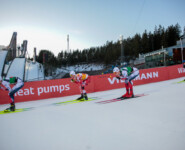 Jens Luraas Oftebro (NOR), Johannes Lamparter (AUT), Einar Luraas Oftebro (NOR), Ilkka Herola (FIN), (l-r)