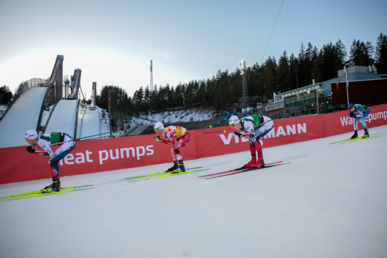 Jens Luraas Oftebro (NOR), Johannes Lamparter (AUT), Einar Luraas Oftebro (NOR), Ilkka Herola (FIN), (l-r)