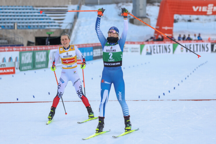 Ida Marie Hagen (NOR), Minja Korhonen (FIN), (l-r)