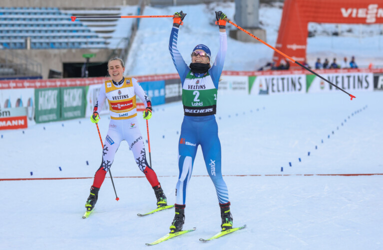 Ida Marie Hagen (NOR), Minja Korhonen (FIN), (l-r)