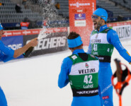 Aaron Kostner (ITA), Alessandro Pittin (ITA), Raffaele Buzzi (ITA), (l-r)