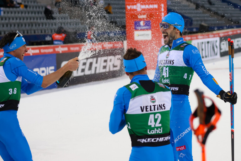 Aaron Kostner (ITA), Alessandro Pittin (ITA), Raffaele Buzzi (ITA), (l-r)
