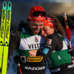 Johannes Rydzek (GER), Nathalie Armbruster (GER), (l-r)