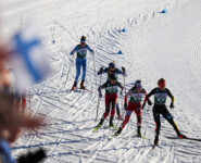 Marte Leinan Lund (NOR), Heta Hirvonen (FIN), Yuna Kasai (JPN), Lisa Hirner (AUT), Nathalie Armbruster (GER), (l-r)