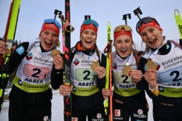 DSV-Staffel der Juniorinnen holt Gold zum Abschluss der JWM 2026 am Arber
