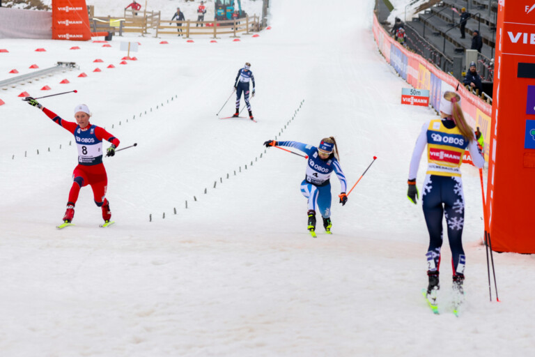 Tara Geraghty-Moats (USA), Minja Korhonen (FIN), (l-r)