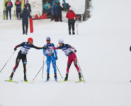 Johannes Rydzek (GER), Alessandro Pittin (ITA), Akito Watabe (JPN), (l-r)