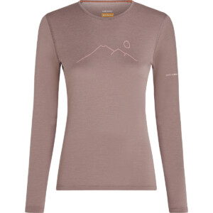 Icebreaker Damen Merino 200 Oasis Rainer Ridge Longsleeve