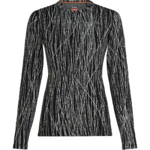 Icebreaker Damen Merino 260 Tech Vertex Delta Lines Longsleeve
