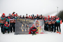 Johannes Rydzek (GER) wurde von Team und Familie am Holmenkollen verabschiedet.