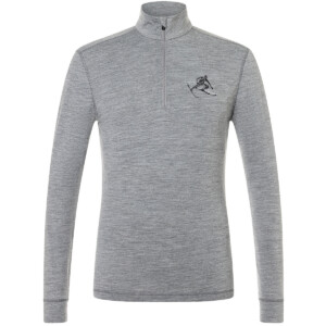 Super.Natural Herren Tundra175 Toni Zip 1/4 Longsleeve