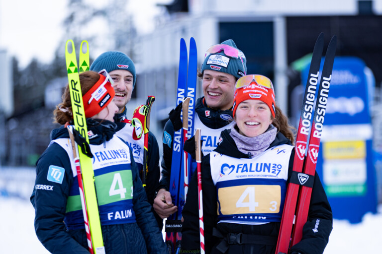 Jenny Nowak (GER), Christian Frank (GER), Benedikt Gräbert (GER), Nathalie Armbruster (GER), (l-r)