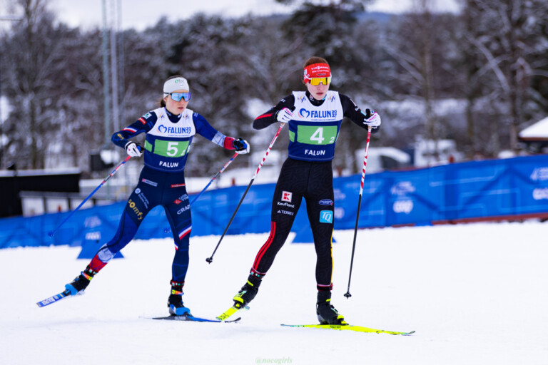 Lena Brocard (FRA), Jenny Nowak (GER), (l-r)