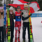 Team österreich: Eva-Maria Holzer (AUT), Katharina Gruber (AUT), Andreas Gfrerer (AUT), David Thür (AUT) (l-r)