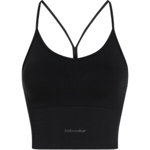 Icebreaker Damen 260 Seamless Rib Strappy Sport BH