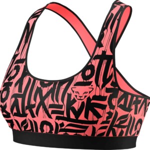 Dynafit Alpine Graphic Damen Sport-BH (Hellrot XS) Sport-BHs