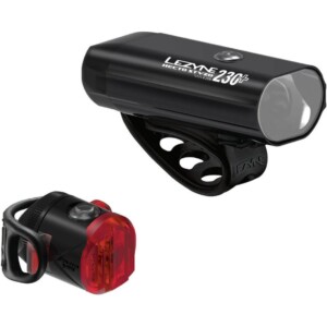 Lezyne Beleuchtungsset Hecto 230p Fahrradlicht Unisex (Neutral one size Größe) Fahrradbeleuchtung