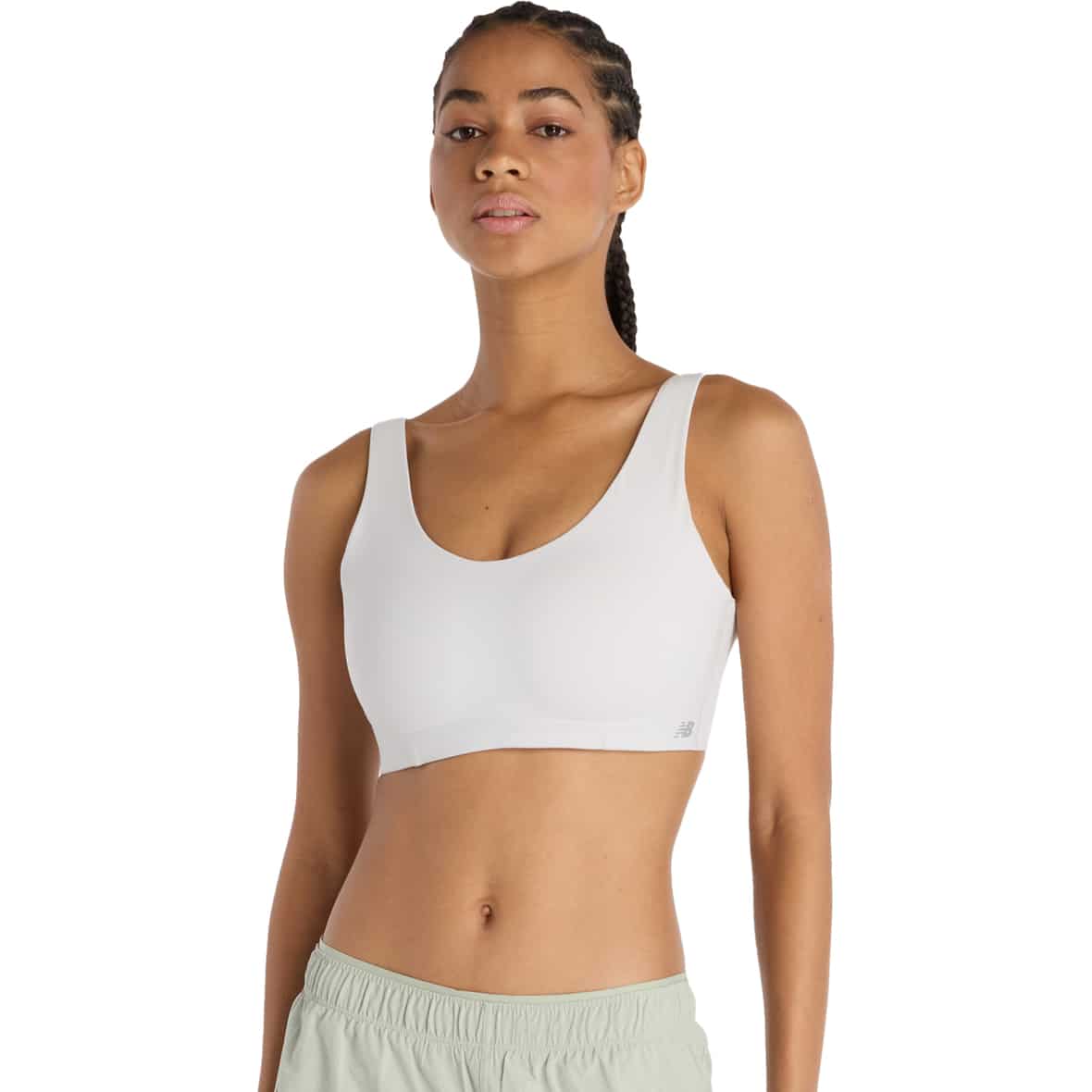 New Balance RC Damen Sport-BH (Grau XS/AC Größe) Sport-BHs
