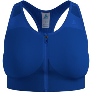 Odlo Seamless High Support Damen Sport-BH (Blau L Größe) Sport-BHs