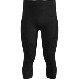 Odlo Seamless Performance Wool 3/4 Herren Funktionsunterhose (Schwarz M Größe)