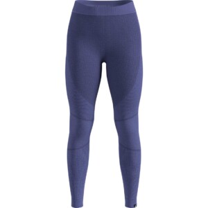 Odlo Seamless Performance Wool Long Damen Funktionsunterhose (Blau XS Größe)