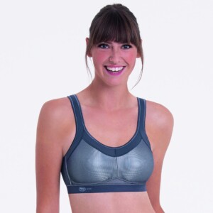Anita Momentum Damen Sport-BH (Anthrazit 75E Größe) Sport-BHs