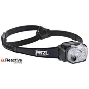 Petzl Swift RL Classic Stirnlampe Unisex (Schwarz one size) Stirnlampen