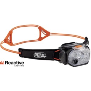 Petzl Swift RL Stirnlampe Unisex (Schwarz one size Größe) Stirnlampen