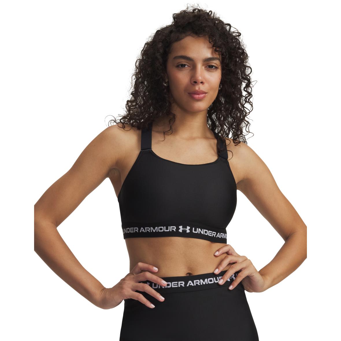 Under Armour Heat Gear High Damen Sport-BH (Schwarz S) Sport-BHs