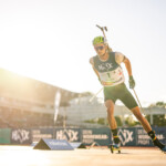 Biathlet beim City biathlon 2025