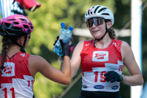 Nathalie Armbruster (GER), Sofia Eggensberger (GER), (l-r)