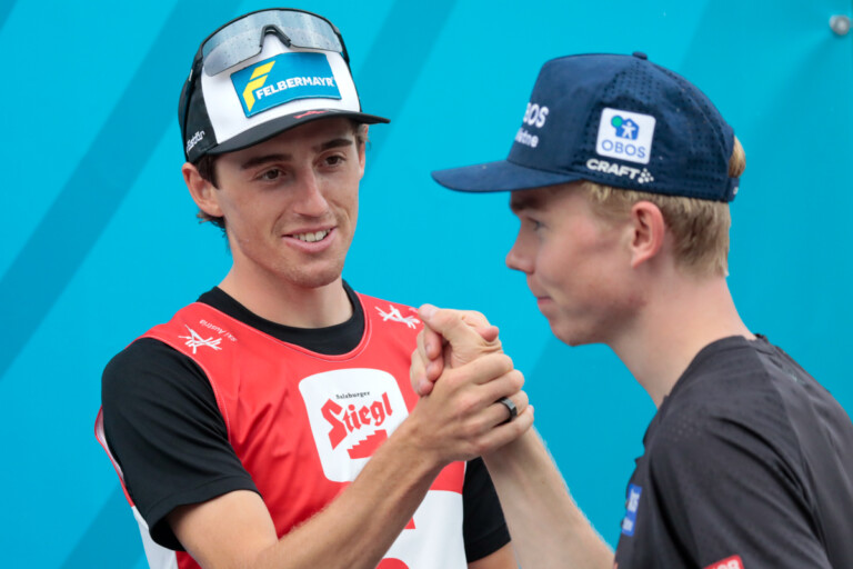 Stefan Rettenegger (AUT), Jens Luraas Oftebro (NOR), (l-r)