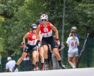 Ida Marie Hagen (NOR), Katharina Gruber (AUT), (l-r)