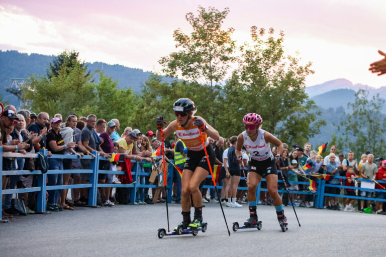 Ida Marie Hagen (NOR), Nathalie Armbruster (GER), (l-r)