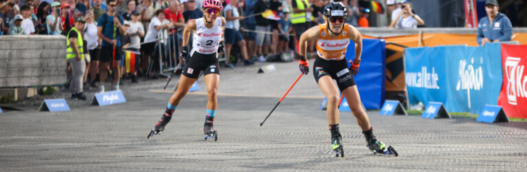 Nathalie Armbruster (GER), Ida Marie Hagen (NOR), (l-r)