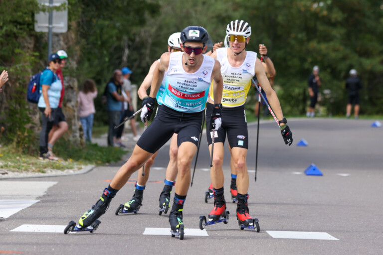 Fabio Obermeyr (AUT), David Mach (GER), (l-r)