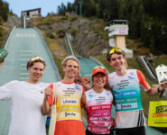 Simon Mach (GER), David Mach (GER), Nathalie Armbruster (GER), Richard Stenzel (GER), (l-r)