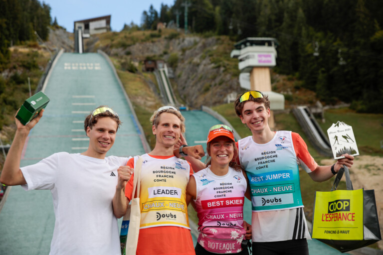 Simon Mach (GER), David Mach (GER), Nathalie Armbruster (GER), Richard Stenzel (GER), (l-r)