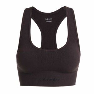Icebreaker Women Merino Blend 260 Zoneknit Seamless Bra Damen (Beere S Größe) Sport-BHs