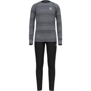 Odlo Kinder Active Warm SET Funktionsunterwäsche (Schwarz 164 Größe) Funktionsunterhose
