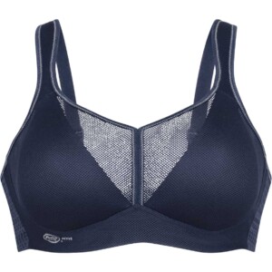 Anita Air Control Delta Pad Damen Sport-BH (Blau 65B Größe) Sport-BHs