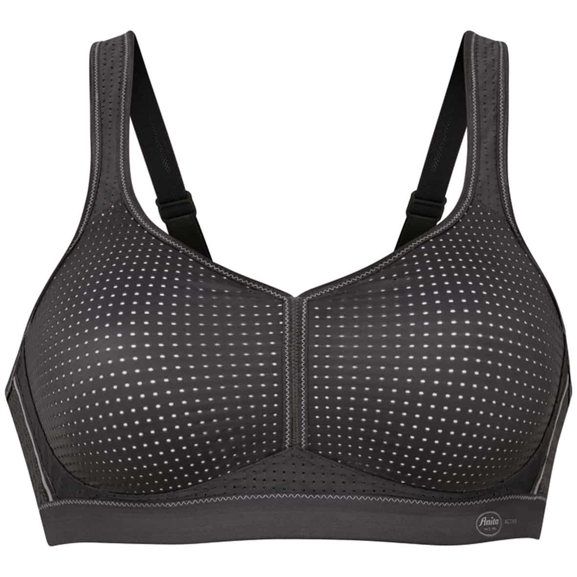 Anita Performance Damen Sport-BH (Anthrazit 75B Größe) Sport-BHs