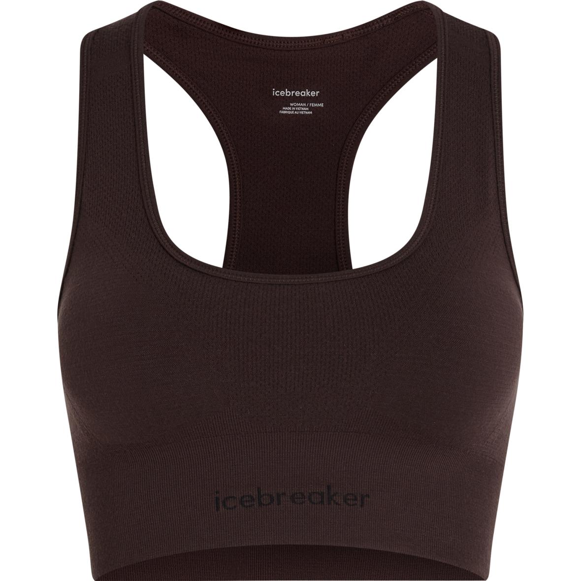 Icebreaker Merino Blend 260 Zoneknit Damen Sport-BH (Beere M) Sport-BHs