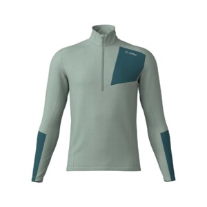 Löffler CB Tech-Merino Midlayer Herren Funktionsshirt (Mint 56) Funktionsunterhemden