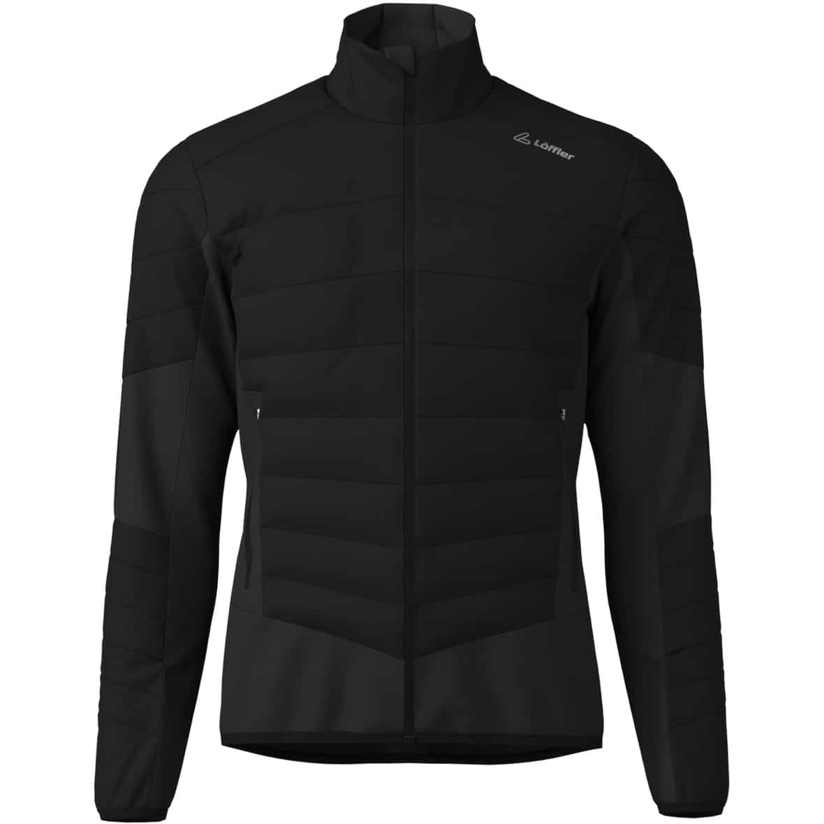Löffler Hybrid Athletico PL60 Herren Isolationsjacke (Schwarz 56 Größe) Isolationsjacken