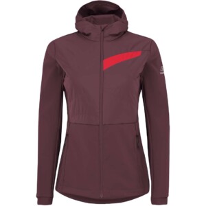 Löffler Hybrid Gina PL60 Damen Isolationsjacke (Dunkelrot 46) Isolationsjacken