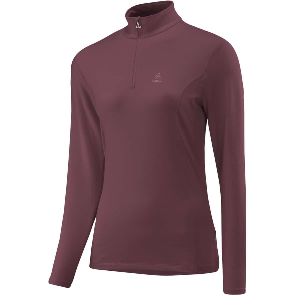 Löffler Transtex Midlayer Damen Funktionsshirt (Dunkelrot 36) Funktionsunterhemden