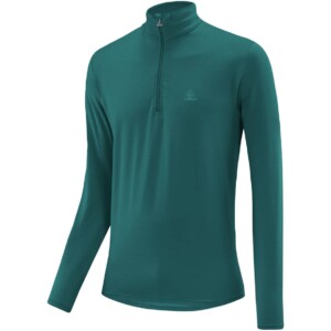 Löffler Transtex Midlayer Herren Funktionsshirt (Dunkelgrün 56) Funktionsunterhemden